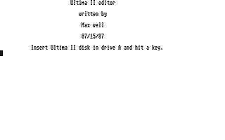 Ultima II Editor — screenshot 1